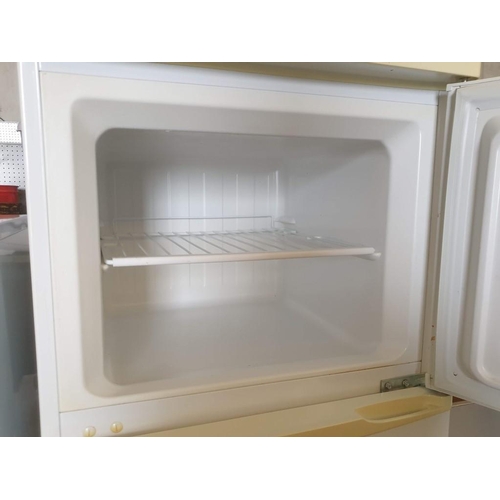 761 - Malber Fridge Freezer, White Colour, Model DF2-34 (Approx 55 x 55 x 166cm)