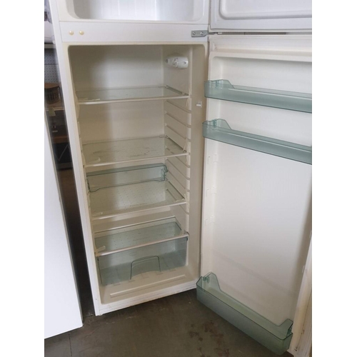 761 - Malber Fridge Freezer, White Colour, Model DF2-34 (Approx 55 x 55 x 166cm)