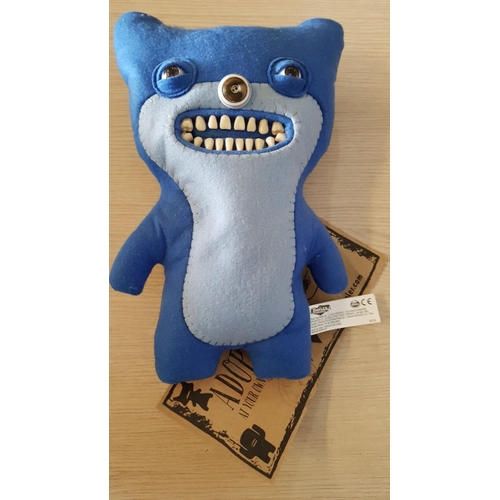 359 - Collectable Soft Toy with Teeth! A 'Fuggler', Funny Ugly Monster, 12