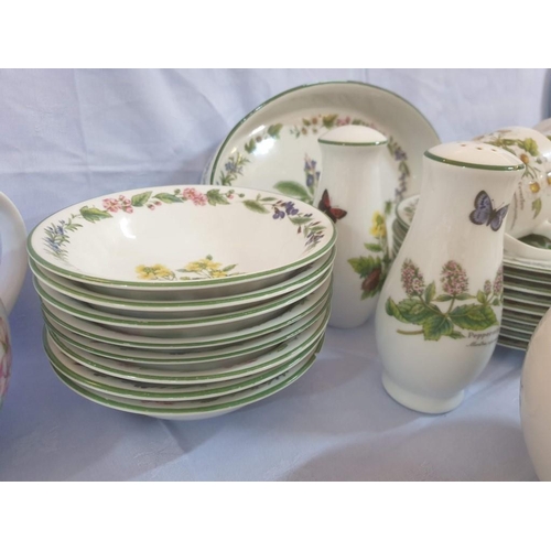 32 - Huge Collection of Royal Worcester Tableware in 'Worcester Herbs' Pattern, Incl. Dinner Service and ... 