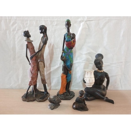 99 - Collection of African Figures and Ornaments (5)