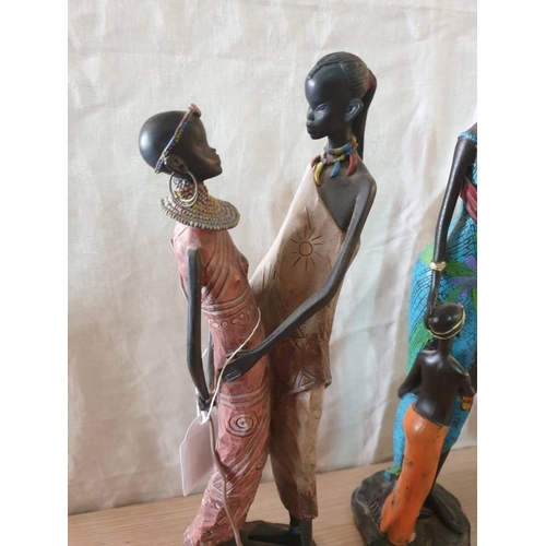 99 - Collection of African Figures and Ornaments (5)