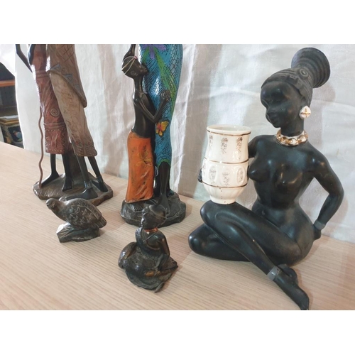 99 - Collection of African Figures and Ornaments (5)