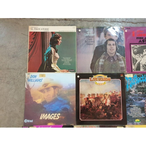 18 - Collection of LP Vinyl Records (See Multiple Catalogue Photos for Artist & Titled)