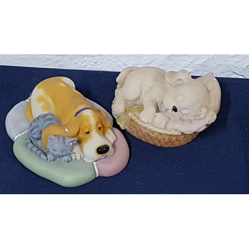 154 - Various of Dog Figurines in Different Shapes, Sizes, Colour (x10)