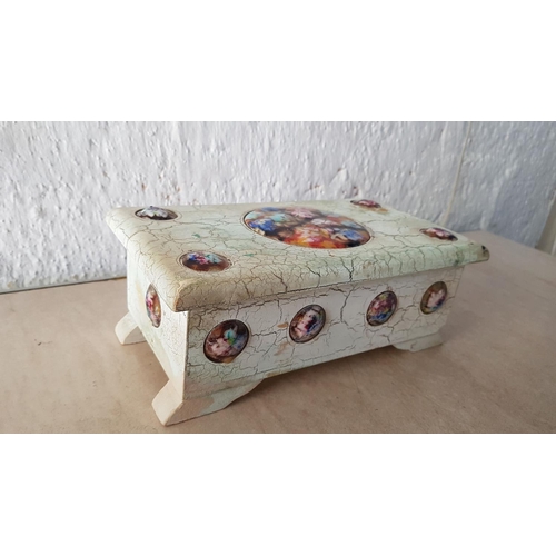 482 - Decorative Vase and Jewellery Box