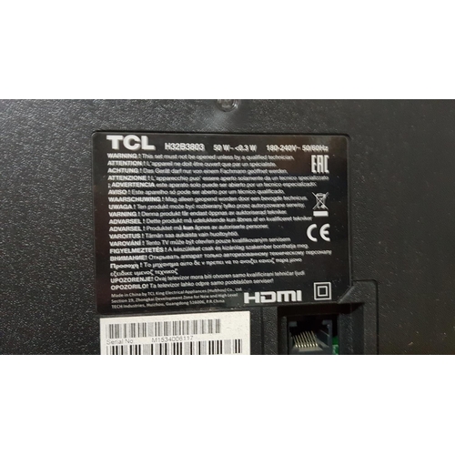 TCL TV (No Remote), (Approx. 73 x 43cm) ** Tested with HDMI Input and