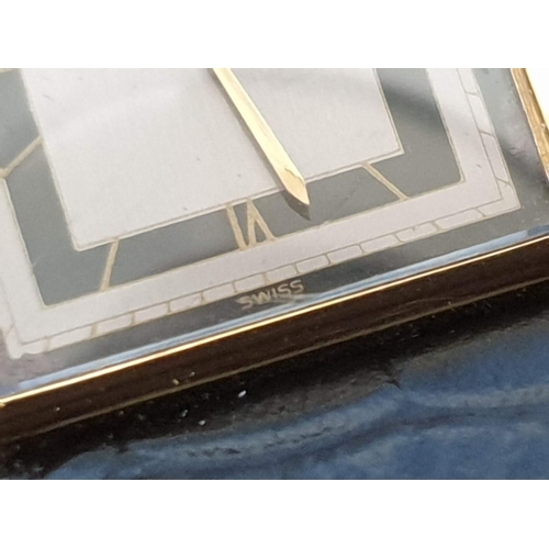159 - Cartier Must Tank 681006 Wrist Watch, 925 Sterling Sliver with 20 Micron Gold Plating, 22mm Case wit... 