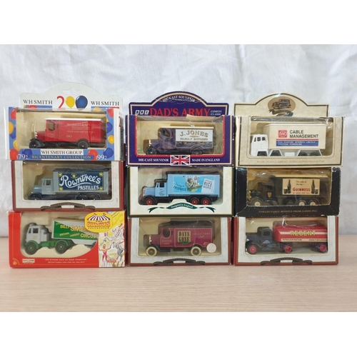 13B - Collection of 9 x Assorted Scale Model Vehicles in Boxes (9)