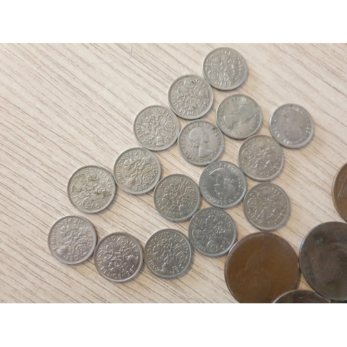 175 - Collection of Early English Coins; 25 x One Penny, Various of Dates from 1862 to 1967, 3 x Crowns an... 