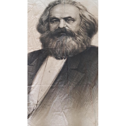 163 - Karl Marx Flag / Banner