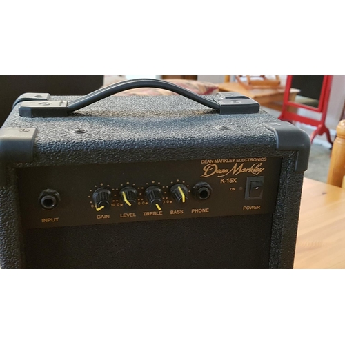 207 - Dean Markley K-15X 40 Watts Electric Guitar Amplifier, Serial No: C0401053, Made in China