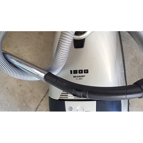 258 - Sharp EC-9800 Electric Vacuum, Cleaner (Un-Tested)