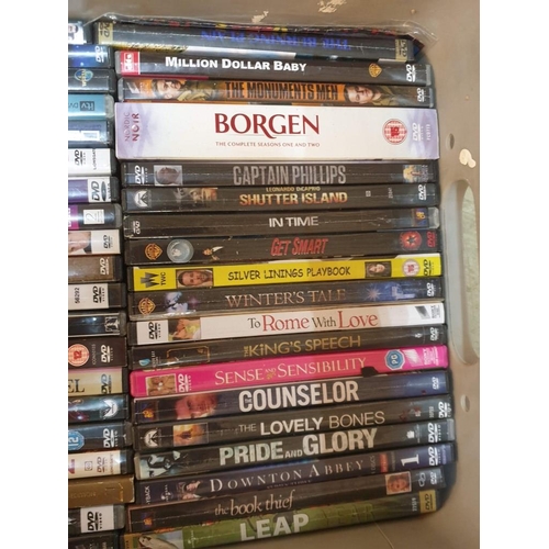 129 - Large Collection of Assorted DVDs and Some CDs