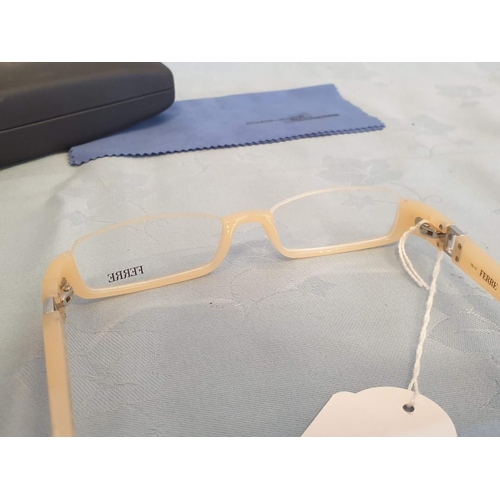 167 - Pair of Ferre Glasses (GF26702, 51 16 135) with Hard Case