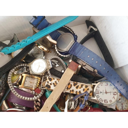 193 - Large Collection of Assorted Watches (Approx. 65 Pieces, a/f, for spares or repair)