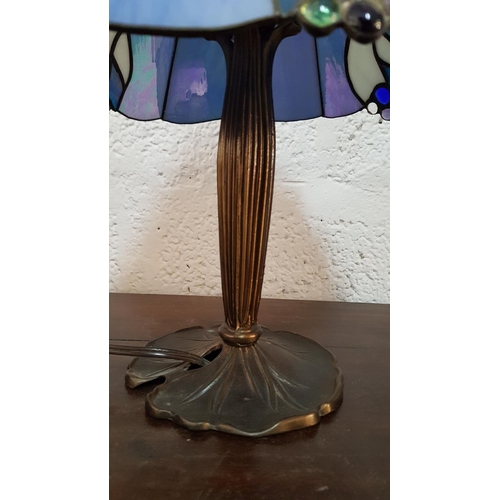 287 - Pair of Tiffany Style Table / Side Lamps (2)