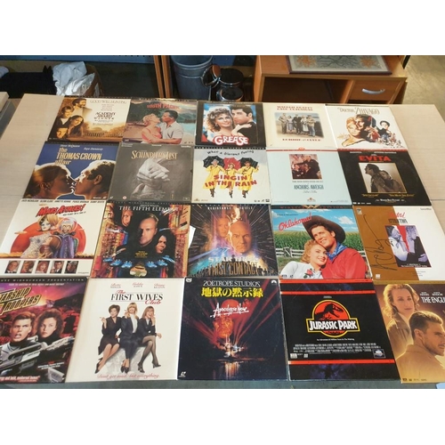 30 - Huge Collection of Laser Discs (Approx. 200 Movies) Together with Pioneer CLD-D925 Laser Disc Player... 