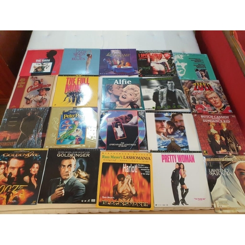 30 - Huge Collection of Laser Discs (Approx. 200 Movies) Together with Pioneer CLD-D925 Laser Disc Player... 