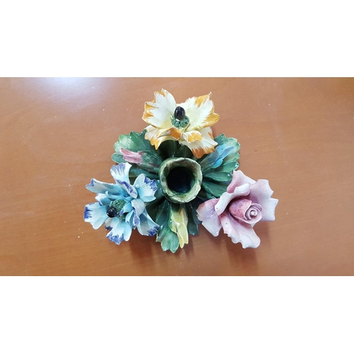 300 - Capodimonte Style Candle Holder