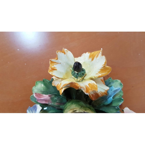 300 - Capodimonte Style Candle Holder