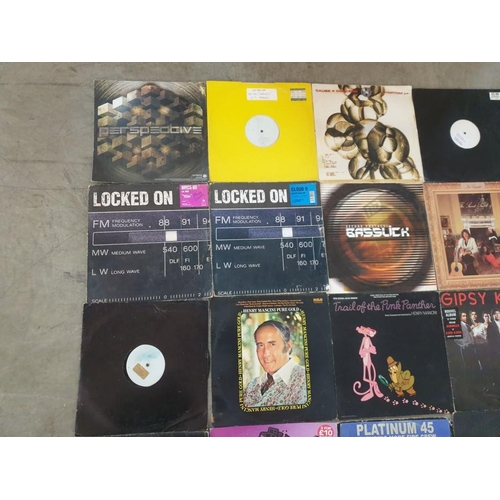 336 - Collection of Approx 70 x Assorted Vinyl Records (See Multiple Photos for Artist & Titles