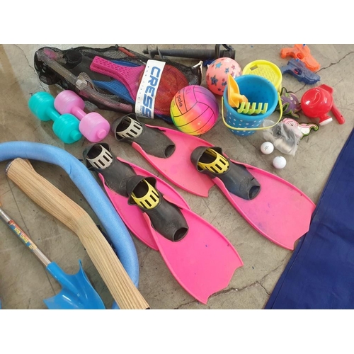 340 - Large Collection of Beach & Pool Items