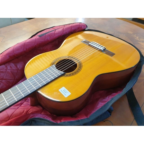 98 - Yamaha CG-101(k) 6-String Acoustic Guitar, Together with 'Ritter' Soft Carry Case (Black)