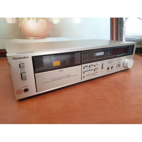 358 - Technics Stereo Cassette Deck (Model: RS-M216)