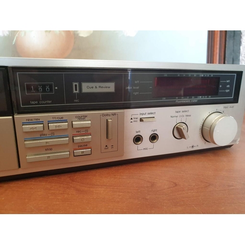 358 - Technics Stereo Cassette Deck (Model: RS-M216)