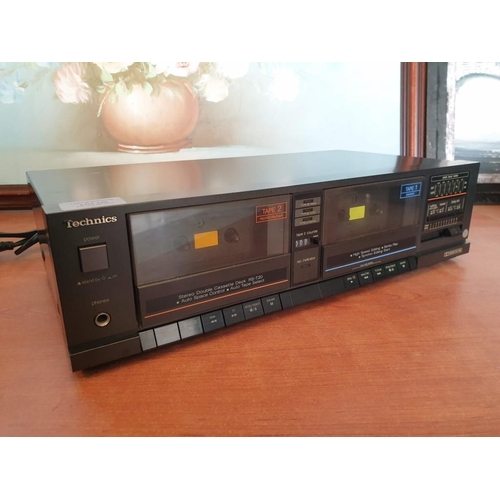 359 - Technics Stereo Double Cassette Deck (Model: RS-T20)