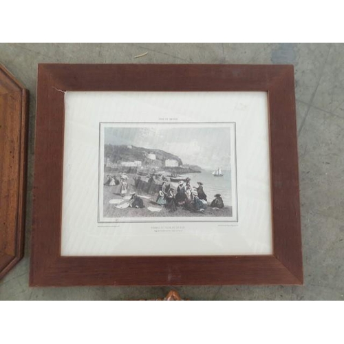 232 - Collection of 7 x Vintage Prints and Wooden Frames (7)