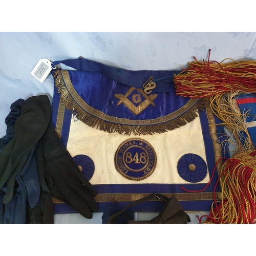 218 - Various of Pieces of Masonic Regalia