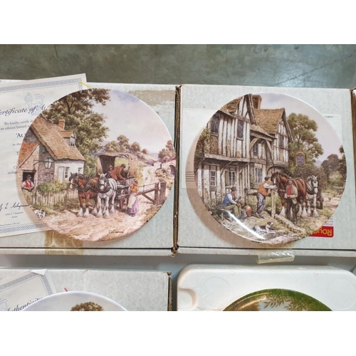 420 - 6 x Collectable Wall Plates (2 x Wedgewood & 4 x Royal Doulton)