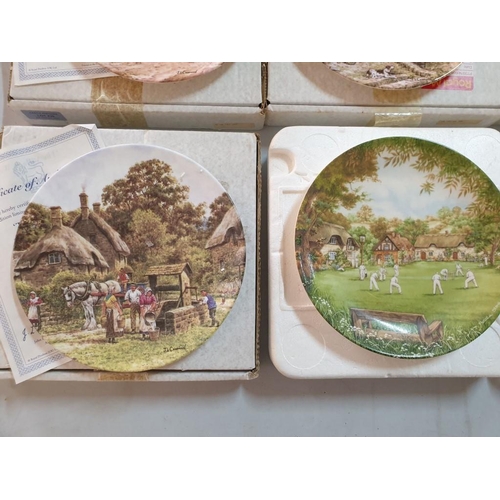 420 - 6 x Collectable Wall Plates (2 x Wedgewood & 4 x Royal Doulton)