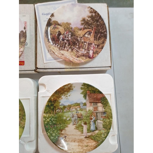 420 - 6 x Collectable Wall Plates (2 x Wedgewood & 4 x Royal Doulton)