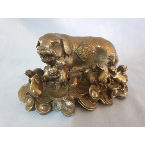 421 - Chinese Lucky Pig Ornament