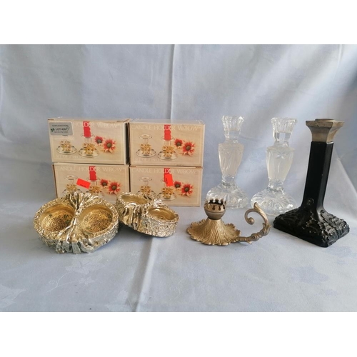 426 - Collection of Candle Holders and Tealights