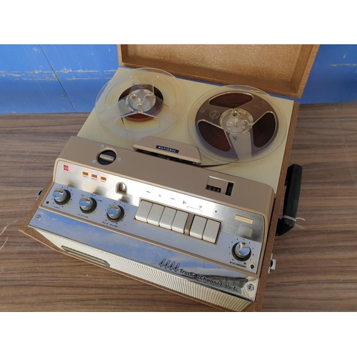 360B - Vintage National Reel-to-Reel Tape Recorder, 4444 Track 2 Channel (Model: RS-751), (Untested)