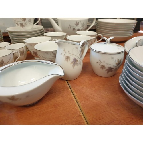 277 - Large Collection of Noritake China Tableware in the 'Harwood' No. 6312 Pattern, Incl. 8-Place Dinner... 