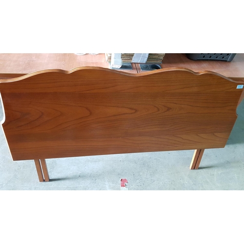 858 - Cherry Wood Headboard for 4'Bed