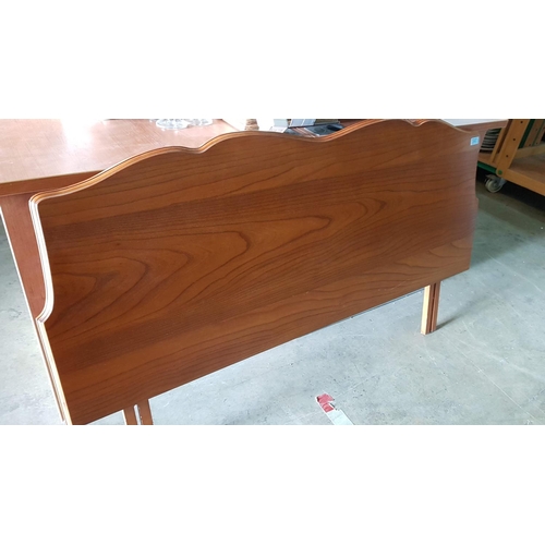 858 - Cherry Wood Headboard for 4'Bed