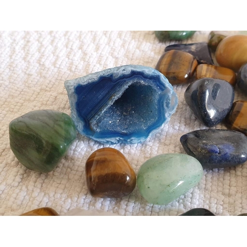 83 - Collection of Semi Precious Stones, Quartz, Crystals and Small Geode