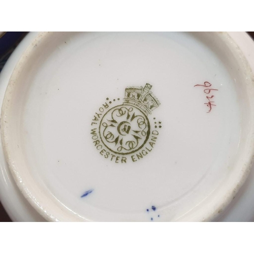 70 - Large Collection of Antique Royal Worcester 'Royal Lilly' Table Ware (Circa 1880), in Blue & White C... 