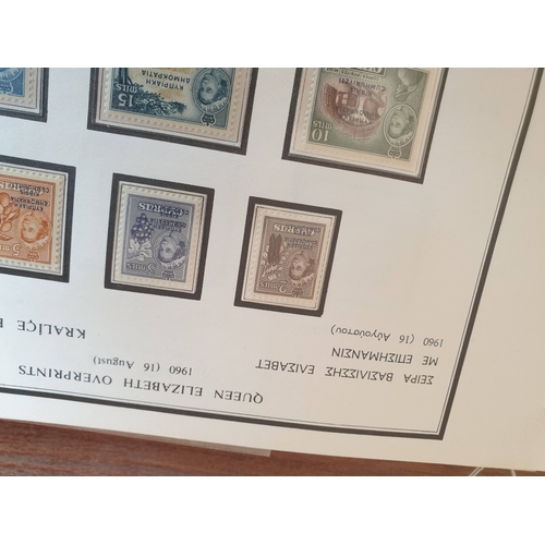 36 - 'The Cyprus Stamp Album' by 'Mittel-Ost-Marken' and Published by H. Farahbaksh, Berlin, Germany; Blu... 