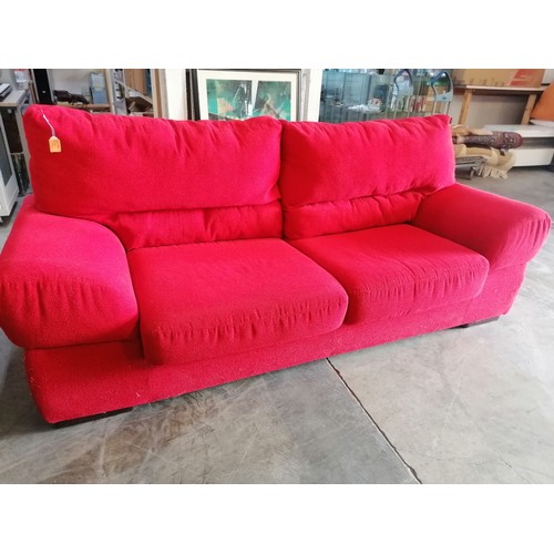 60A - 2-Seater Modern Sofa / Bed (L220cm x W:100cm x H:82cm and the Bed is 190cm x 124cm)