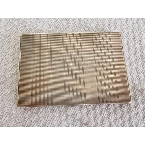 199 - Sterling Silver Cigarette Case, (Approx. 11 x 8cm, Weight: 186g)

* Tested with XRF Metal Analyzer, ... 