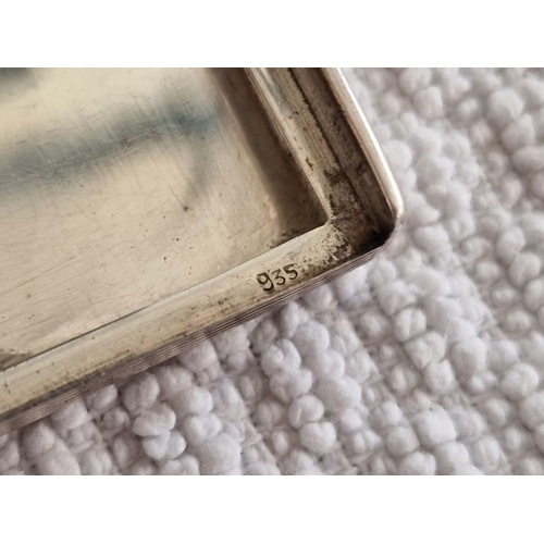 199 - Sterling Silver Cigarette Case, (Approx. 11 x 8cm, Weight: 186g)

* Tested with XRF Metal Analyzer, ... 