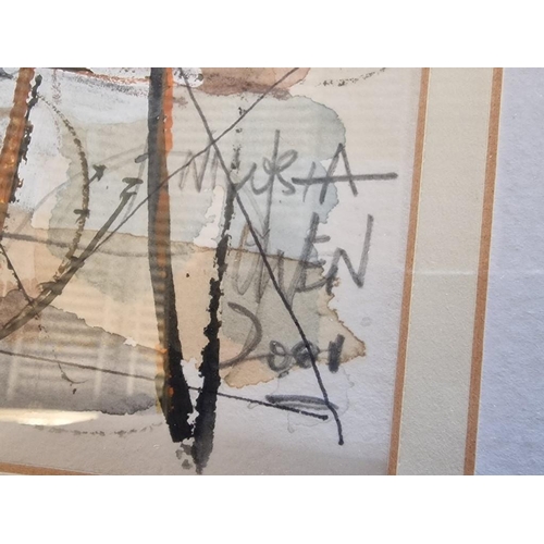 105 - Framed Original Watercolour of Nicosia by Michael Own, 
 Signed Lower Corner, Dated 2001 (Approx. 52... 