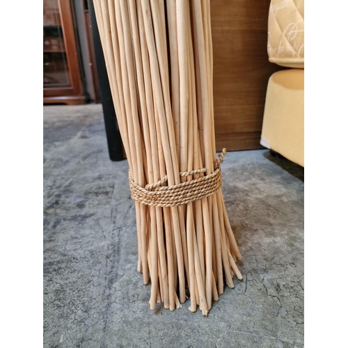 114 - Bamboo / Cane Free Standing Decoration, (Approx. 195cm)